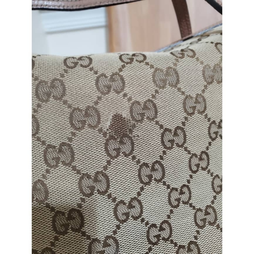 Authentic GUCCI Monogram Medium Bree Shoulder Bag - Picture 10 of 12